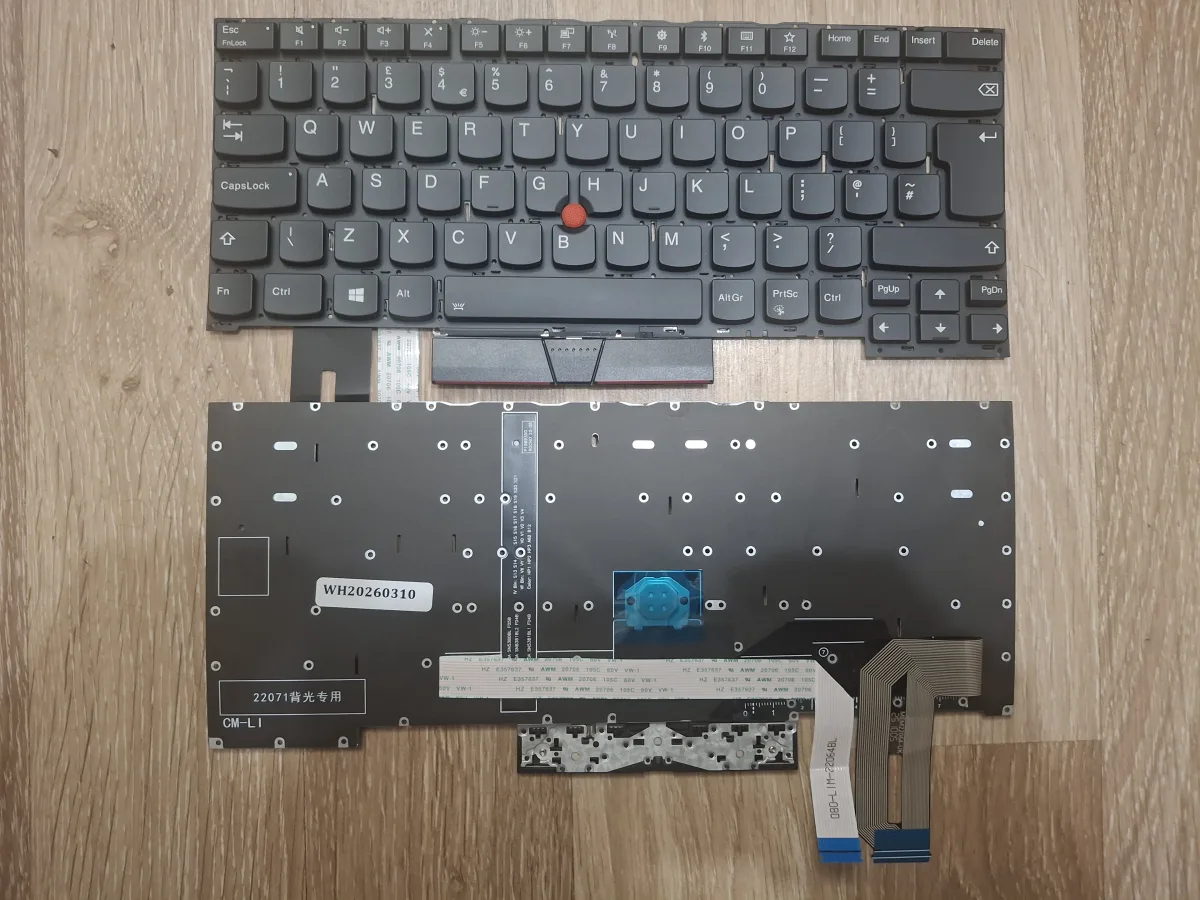 lenovo p1 x1 extreme gen1 gen2 tastatura sa osvetljenjem nova