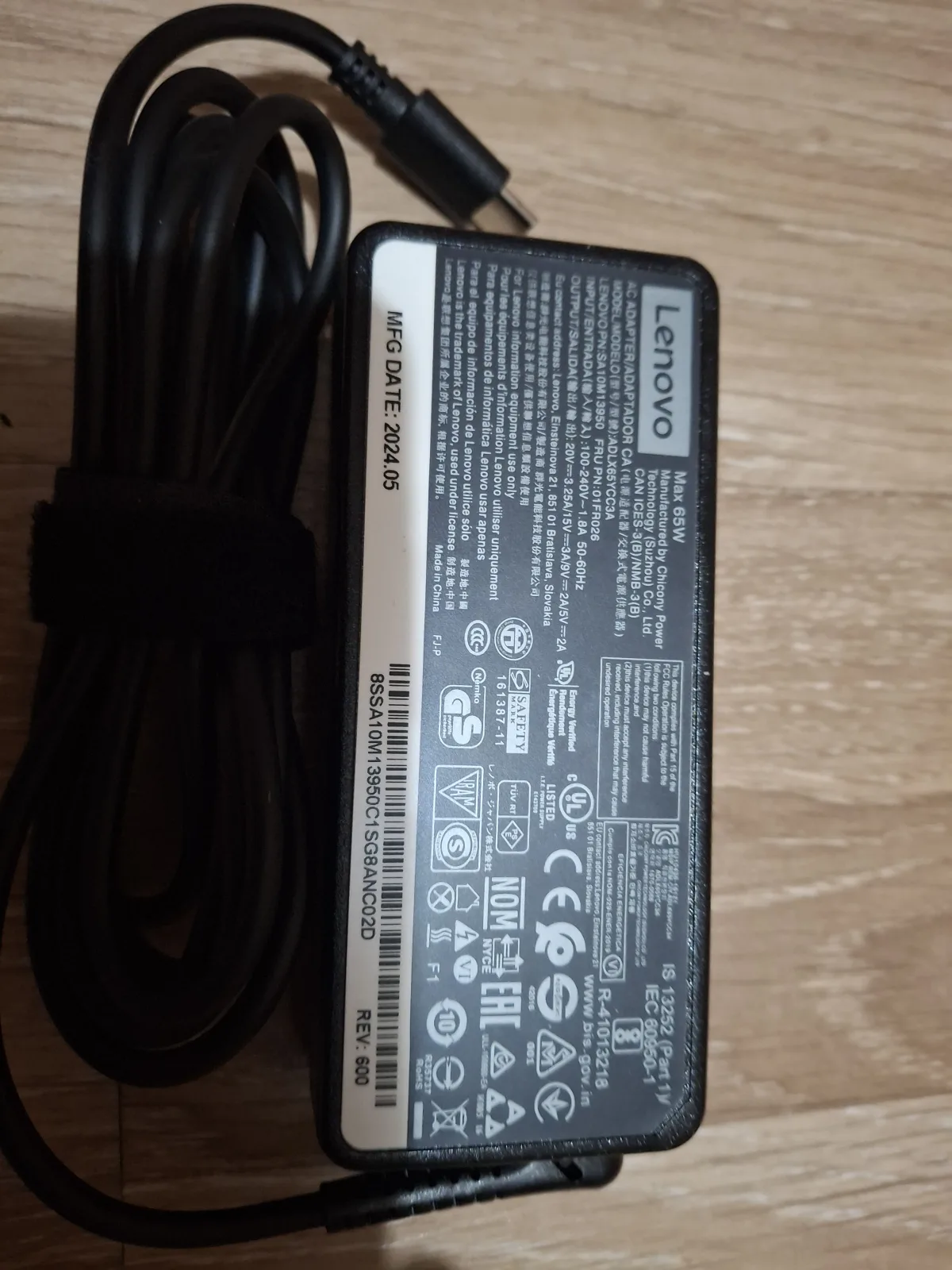 lenovo punjac adlx65ylcc2d adlx65ylc2d original novo