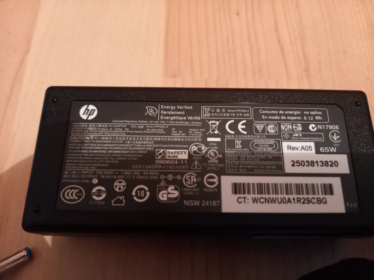 hp tpn-q154 tpn-q159 tpn-q172 punja original novo